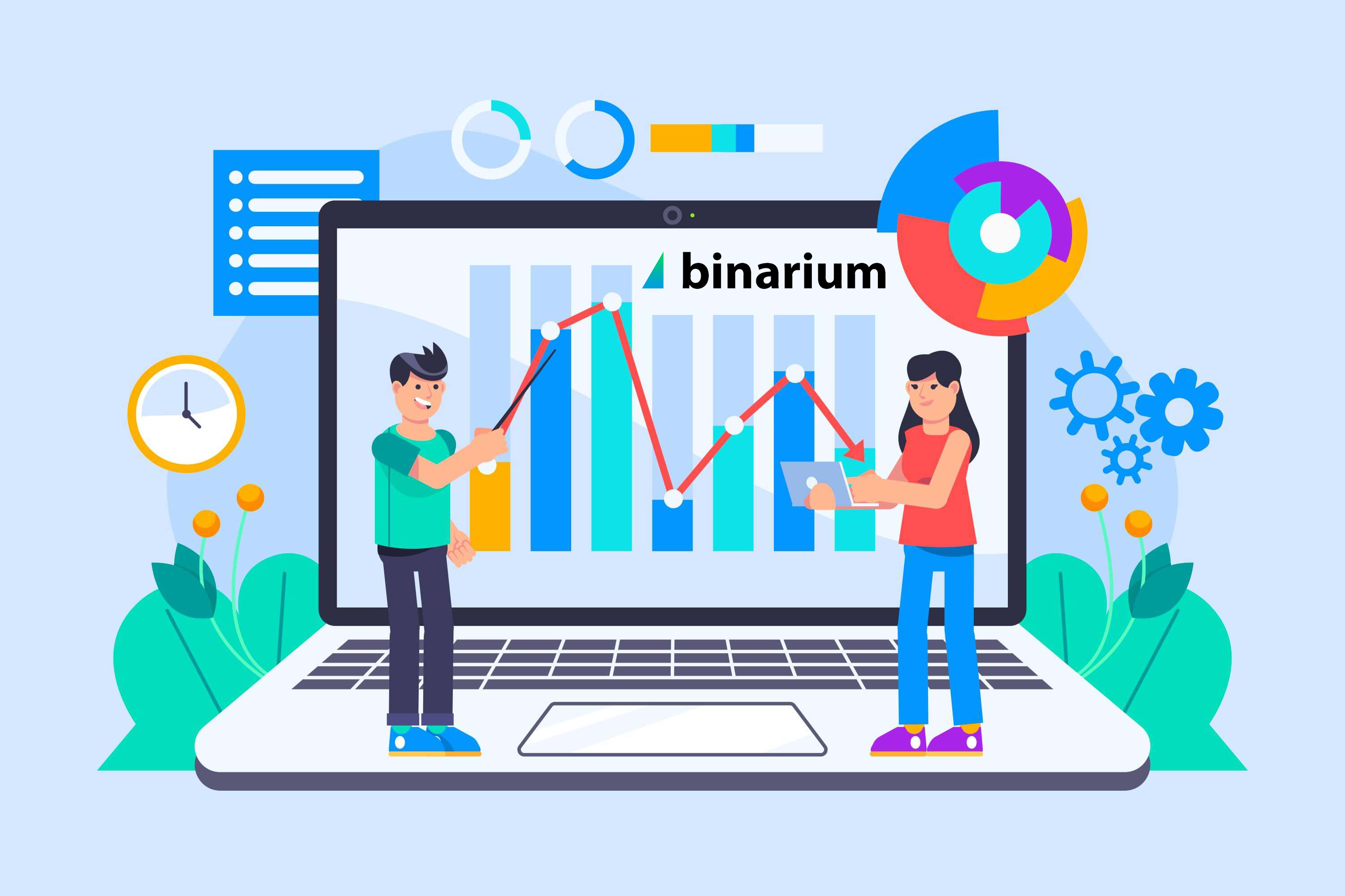 Come registrarsi e scambiare opzioni binarie su Binarium