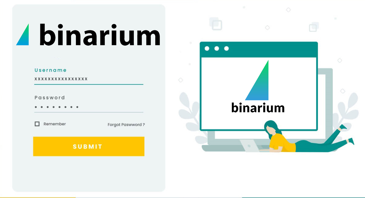 Como abrir uma conta de negociação e se registrar na Binarium