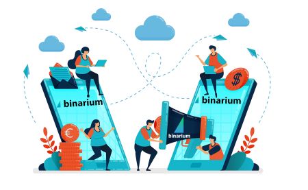 كيفية الانضمام إلى البرنامج التابع وتصبح شريكًا في binarium