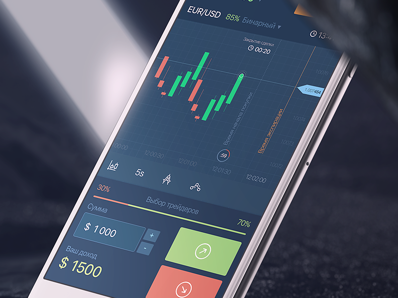 Загрузите и установите Android-приложение Binarium на свой мобильный телефон