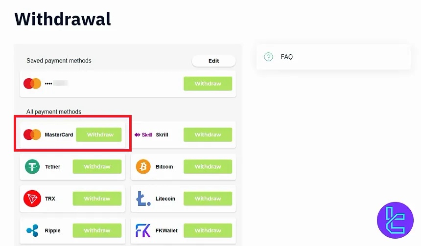 راهنمای پرداخت Binarium 2026: نحوه برداشت ایمن وجوه