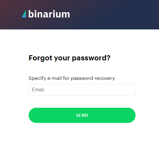 Binarium में कैसे लॉग इन करें Binarium में कैसे लॉग इन करें